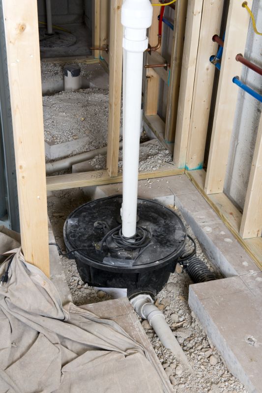 Basement Drainage Installation in Manchester, NH
