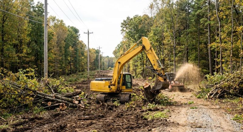 Lake Lot Clearing in Gwinnett County, GA